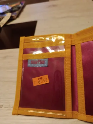 Cartera Alf 80s Morado y Amarillo