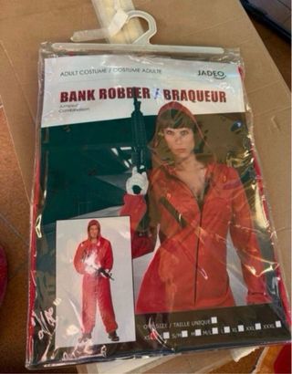 Disfraz Ladrón Casa de Papel adulto