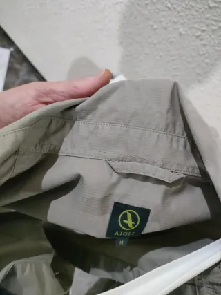 Camisa Aigle Beige Talla M