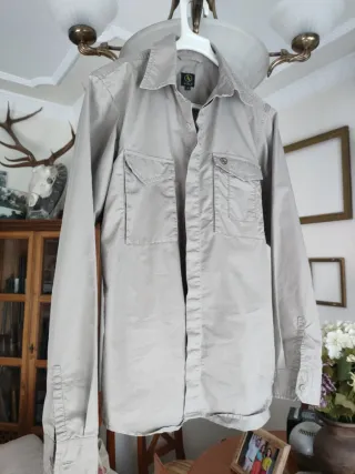 Camisa Aigle Beige Talla M