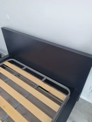 Cama casal com estrado 200x160