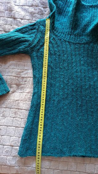 Suéter Trucco Cuello Alto Verde Talla S