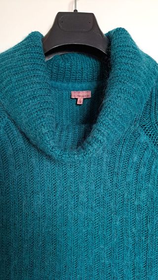 Suéter Trucco Cuello Alto Verde Talla S