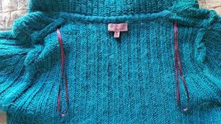 Suéter Trucco Cuello Alto Verde Talla S