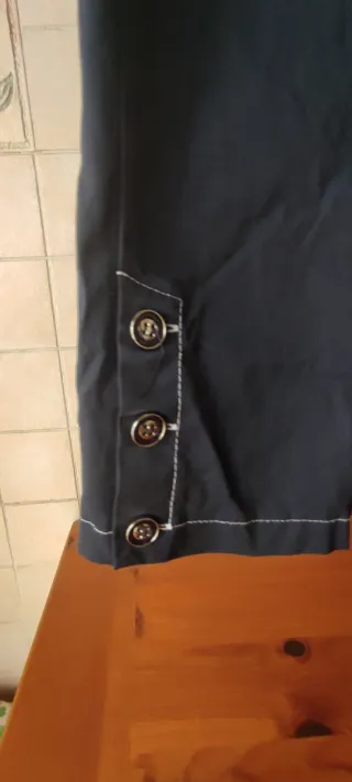 Pantaloni Capri blu Donna