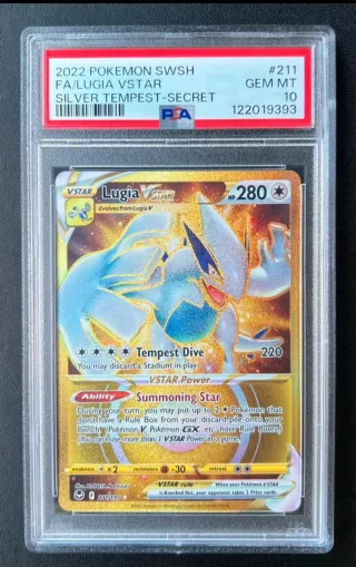Lugia VSTAR PSA 10 - Silver Tempest