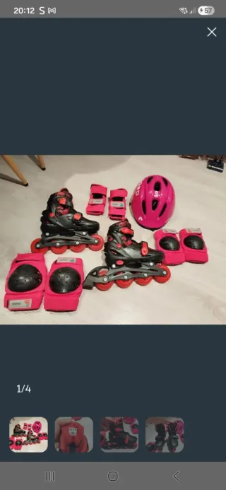 Patines Talla 30-33 con Protecciones