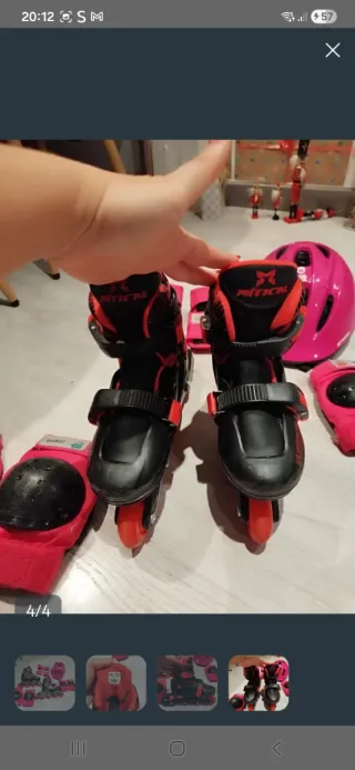 Patines Talla 30-33 con Protecciones