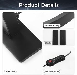 Lámpara LED Profesional Media Luna para estética