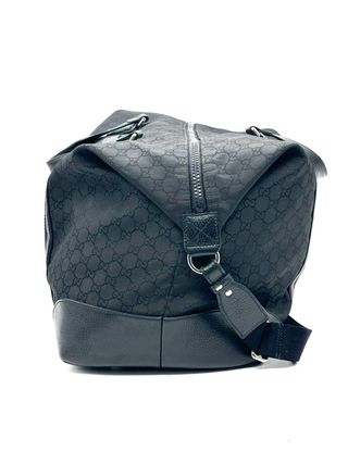 Bolso de viaje Gucci negro
