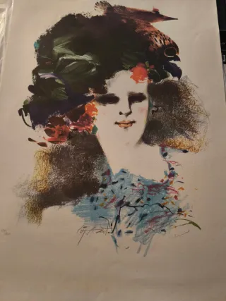 Litografía Modest Cuixart Firmada