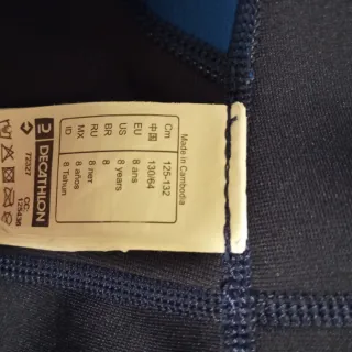 Neopreno niño OLAIAN talla 8