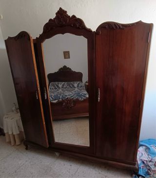 Dormitorio de madera