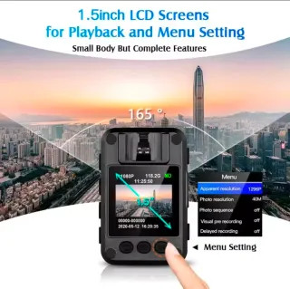 Cámara corporal Boblov N9 Full HD 1296P