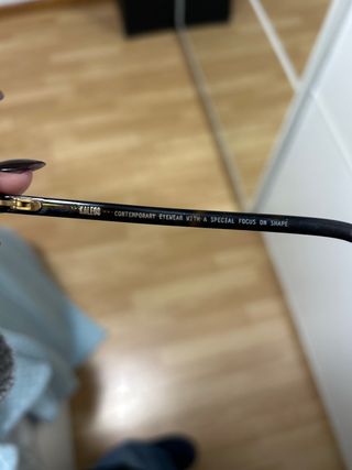 Gafas Kaleos Burres Montura Marrón Carey