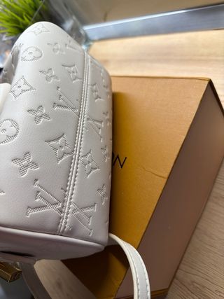 Borsa Louis Vuitton Bauletto Bianca 20x14x10