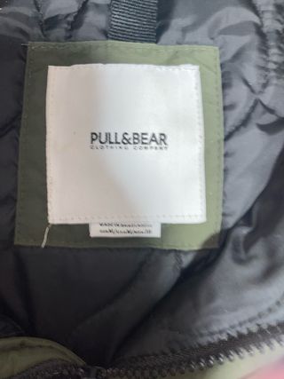Chaqueta Pull&Bear verde militar