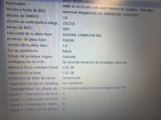 ASUS VivoBook X540Y Beige/Negro