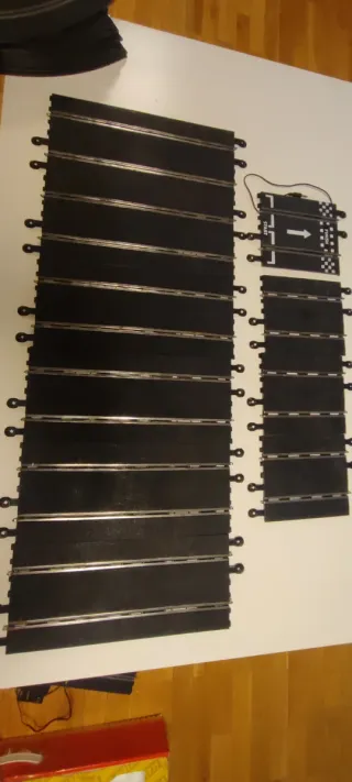 10 Rectas Scalextric Slot Ninco