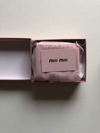 Monedero Miu Miu. Es un CHOLLO
