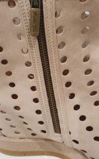 Botines Belle Vie Piel Beige