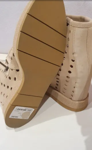 Botines Belle Vie Piel Beige