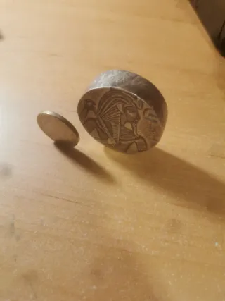 Moneda Tutankamon Plata 999 5 Onzas