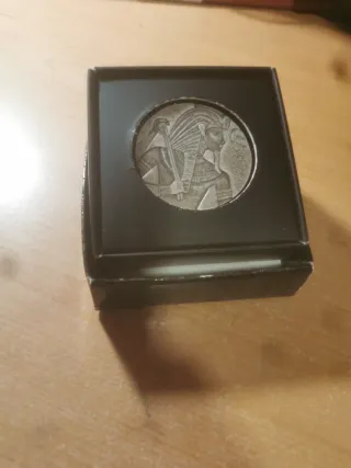 Moneda Tutankamon Plata 999 5 Onzas