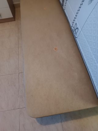 Somier base tapizada