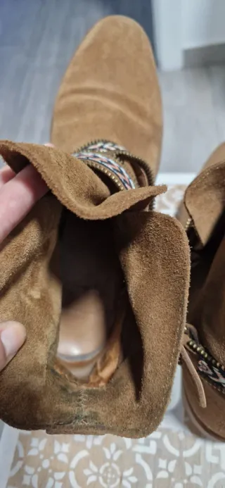 Botines Stradivarius Piel Talla 39