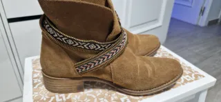 Botines Stradivarius Piel Talla 39