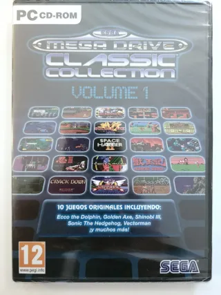 Collezione Classica SEGA Mega Drive Blu PC Vol 1