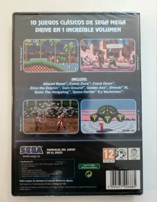 Collezione Classica SEGA Mega Drive Blu PC Vol 1