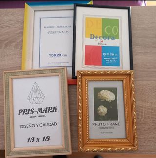 Lote 4 Marcos Fotos Vintage Hofmann
