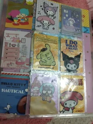 Cartas Hello Kitty y amigos