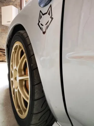 Llantas Subaru Prodrive Doradas