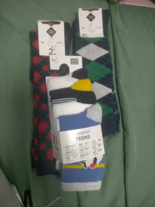 Calcetines infantiles 31-34 nuevos