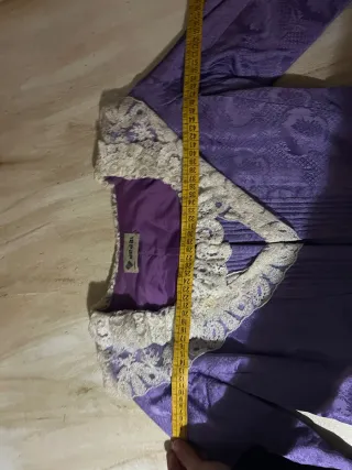 Corpiño de fallera Tepal morado