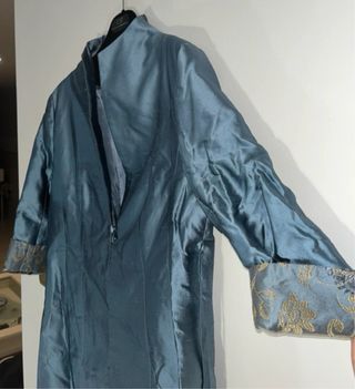 Capa Franc Sarabia Azul y Dorado