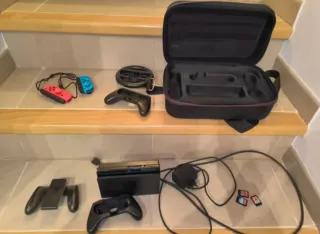 Nintendo Switch + 3 Juegos