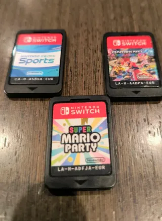 Nintendo Switch + 3 Juegos
