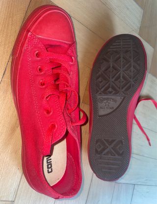 Converse Rojas Talla 40
