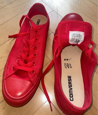 Converse Rojas Talla 40