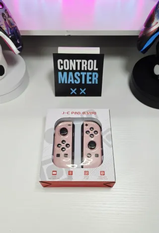 Mandos Nintendo Switch Rosa RGB
