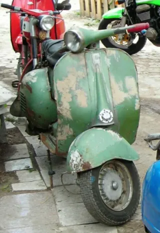 Vespa GS 150 Antigua 1959 Verde