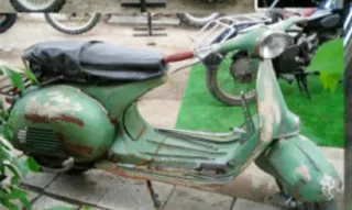 Vespa GS 150 Antigua 1959 Verde