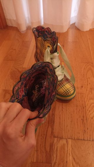 Botines Irregular Choice Tartán