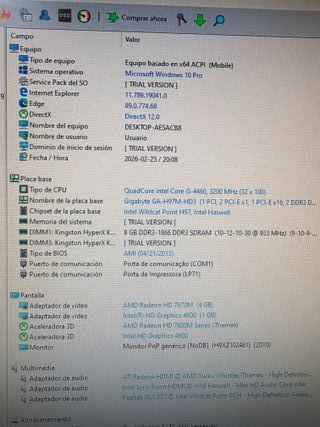 Ordenador Gaming Completo I5