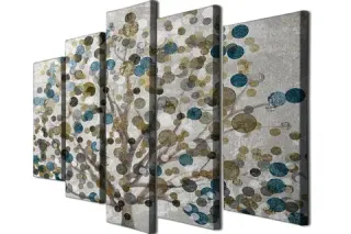 Cuadro Decorativo Árbol Abstracto