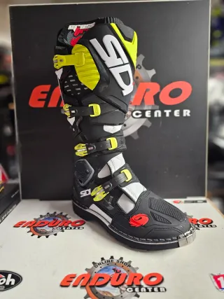 Botas Sidi Crossfire 3 Preto/Amarelo Fluor T.44